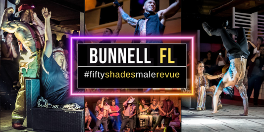 Ladies night out in Bunnell FL enjoying the exciting Fifty Shades Live show