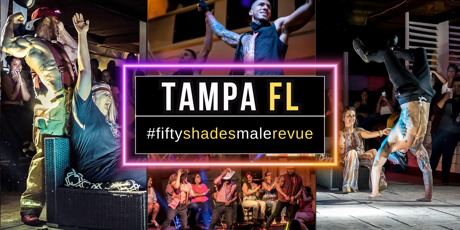 Exciting Fifty Shades Live event in Tampa FL, perfect for a fun ladies night out with friends